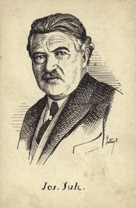 Portret Josefa Suki autorstwa Czech School