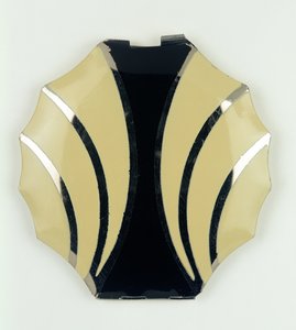 Pudrowy puder Princess Art Deco, Czechy, lata 20. autorstwa Czech School