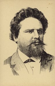 Zdenek Fibich, czeski kompozytor (1850-1900) autorstwa Czech School