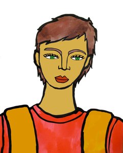 Chłopiec autorstwa Daisy de Villeneuve
