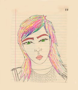 Rainbow Girl autorstwa Daisy de Villeneuve