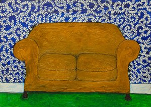 Przytulna sofa do salonu autorstwa Dale Hefer & Family