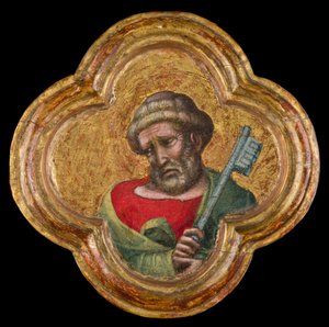 Św. Piotr, 137077 (tempera na desce) autorstwa Dalmasio di Jacopo Scannabecchi Dalmasio di Jacopo Scannabecchi