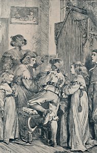 Radość. Frontyspis do Złotych Myśli ze Złotych Fontann, 1867, 1923