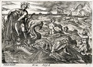 Aqua: alegoria wody autorstwa Daman