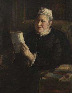 Portret Hon. Pani Adams, ok. 1900 (olej na płótnie)