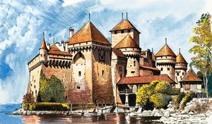 Chateau De Chillon autorstwa Dan Escott