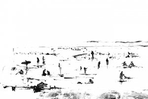 Plaża autorstwa Dan Hobday