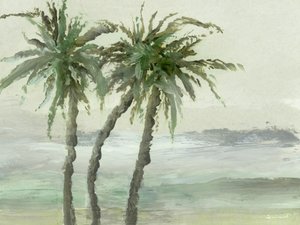 Wietrzne Palmy autorstwa Dan Hobday