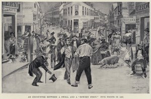 Spotkanie między falą a „Bowery B