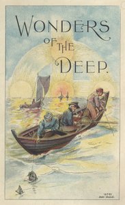 „Wonders of the Deep”, reklama Scotta Emulsion of Cod Liver Oil with Hypophosphites, 1895 autorstwa Daniel Carter Beard