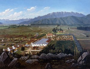 Winnica Errazuriz-Panquehue, Chile, 1896 autorstwa Daniel Escobar