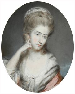 William Moore, przed 1800 (grafit i pastel na papierze) autorstwa Daniel Gardner