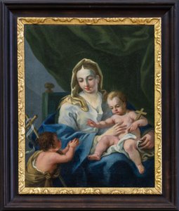Maryja z Jezusem i św. Janem