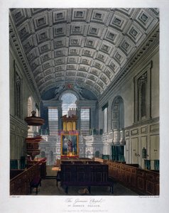 Widok wnętrza Kaplicy Królewskiej w St James