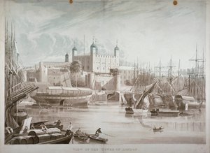 Tower of London, 1819. autorstwa Daniel Havell
