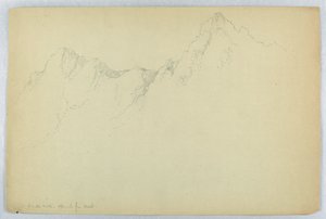 Dixville Notch, podejście z Zachodu autorstwa Daniel Huntington