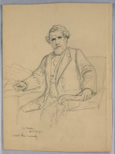 Rysunek, Charles J. Martin dla, 20 grudnia 1878 r. autorstwa Daniel Huntington