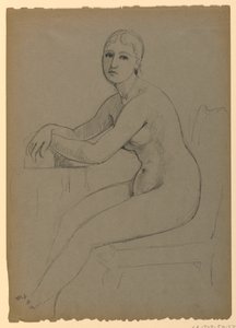Rysunek, pani Cortland DePeyster F, 1881 r. autorstwa Daniel Huntington