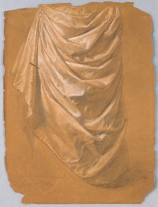 Rysunek, studium do "Martha Reprove", 18 stycznia 1857 r. autorstwa Daniel Huntington
