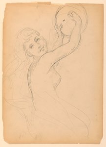 Rysunek, Studium dla The National Ac, 1887 r. autorstwa Daniel Huntington
