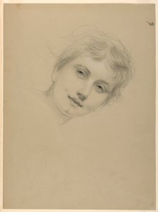 Rysunek, Studium dla The National Ac, 1887 r. autorstwa Daniel Huntington