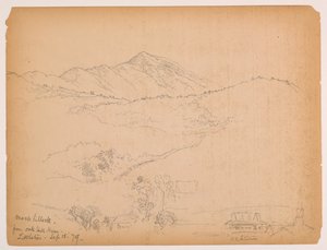 Moose Hillock z Oak Hill House, Littleton, New Hampshire autorstwa Daniel Huntington