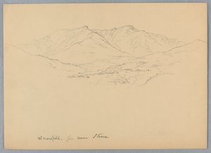 Góra Mansfield z okolic Stowe, Vermont autorstwa Daniel Huntington