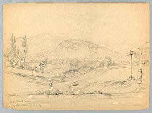 Do Forda w North Conway, Drogą do Jackson, New Hampshire autorstwa Daniel Huntington