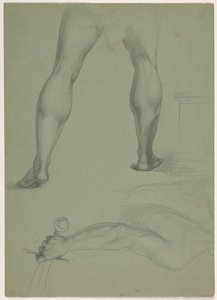 Dwa częściowe badania anatomiczne autorstwa Daniel Huntington