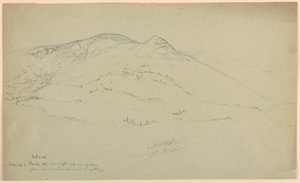 Góra Welch w Waterville i Thornton, New Hampshire, od Sandwich Notch Road, Campton autorstwa Daniel Huntington