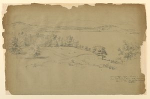 Jezioro Winnipesaukee, Chocorua w odległości autorstwa Daniel Huntington