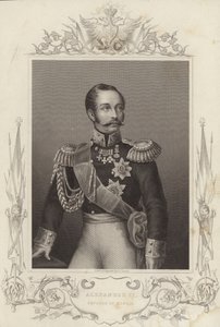 Aleksander II, cesarz Rosji (18181881) (rycina) autorstwa Daniel John. Pound