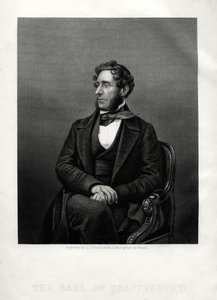 Anthony Ashley Cooper, 7. hrabia Shaftesbury, angielski filantrop, ok. 1880 r. autorstwa Daniel John Pound