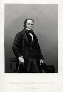 Isambard Kingdom Brunel, brytyjski inżynier, ok. 1880 r. autorstwa Daniel John Pound