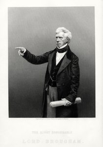 The Right Honorable Henry Brougham, Lord Wysoki Kanclerz Wielkiej Brytanii, ok. 1880 r autorstwa Daniel John Pound