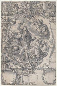 Ofiara Abrahama autorstwa Daniel Lindtmayer