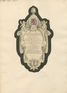 Memoriał Francisa Stratforda z Acton Church autorstwa Daniel Lysons
