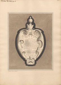 Memorial a Charles Mordaunt de Hendon Churchpolish autorstwa Daniel Lysons