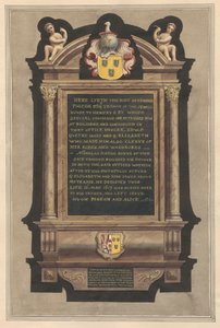 Pomnik Edmonda Pigeona i Nickolasa Pigeona z Hampton Church autorstwa Daniel Lysons