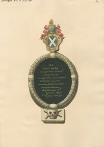 Pomnik Jacoba Hawleya z Brentforth Church autorstwa Daniel Lysons