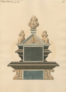 Pomnik Jamesa Smitha i Sarah Smith, jego żony autorstwa Daniel Lysons