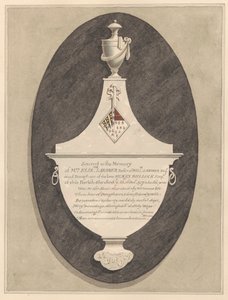 Pomnik pani Elizabeth Lardner z kościoła Stanwell autorstwa Daniel Lysons