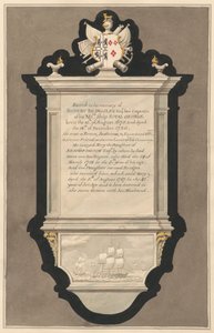Pomnik Ruperta i Mary Billingsley z Drayton Church autorstwa Daniel Lysons