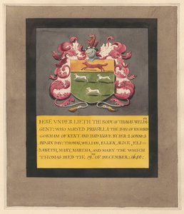 Pomnik Thomasa Weldisha z Bedfont Church autorstwa Daniel Lysons