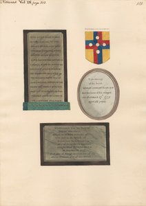 Pomniki Xpofer i Agnes Merick, George Charles Black i Sarah Horsnell, Elizabeth Ascough i George Merick autorstwa Daniel Lysons