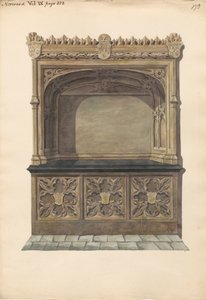 Niezidentyfikowany grób z Norwood Church autorstwa Daniel Lysons