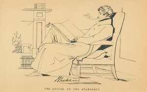 John Gibson Lockhart autorstwa Daniel Maclise
