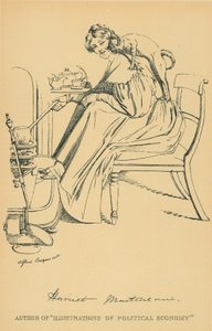 panna Harriet Martineau autorstwa Daniel Maclise