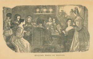 Pokojówki Reginy autorstwa Daniel Maclise